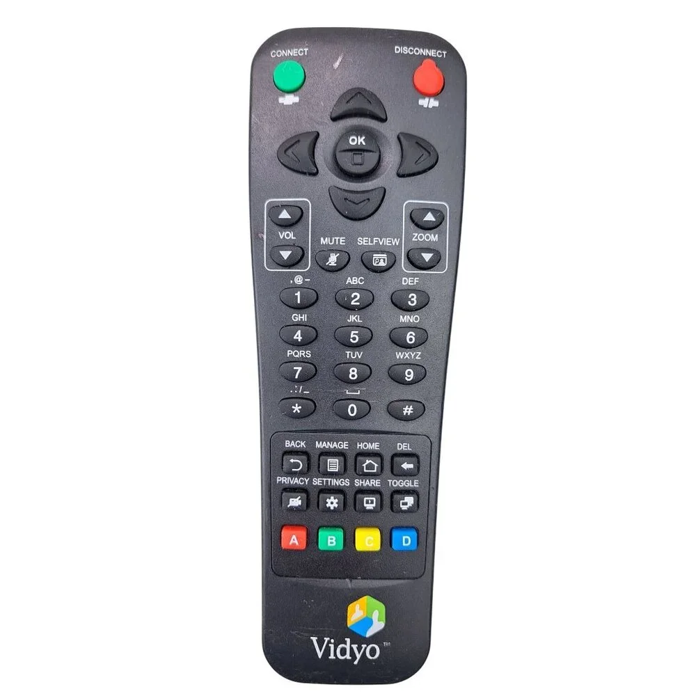 Vidyo Remote Control For Video Conference Systems Zoom Function Tested Works